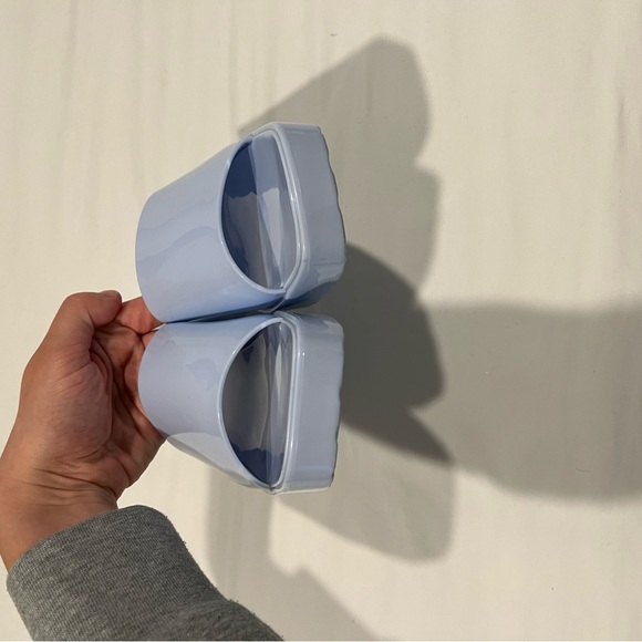 Urban Outfitters light blue block heels size 8 - Picture 7 of 8